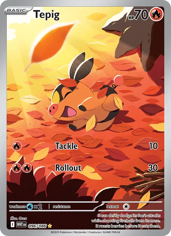 Tepig, White Flare