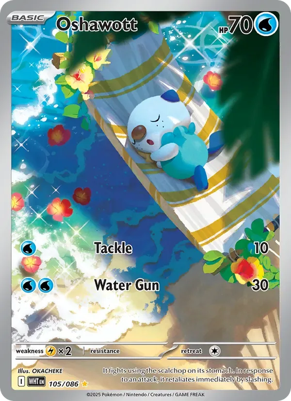 Oshawott, White Flare
