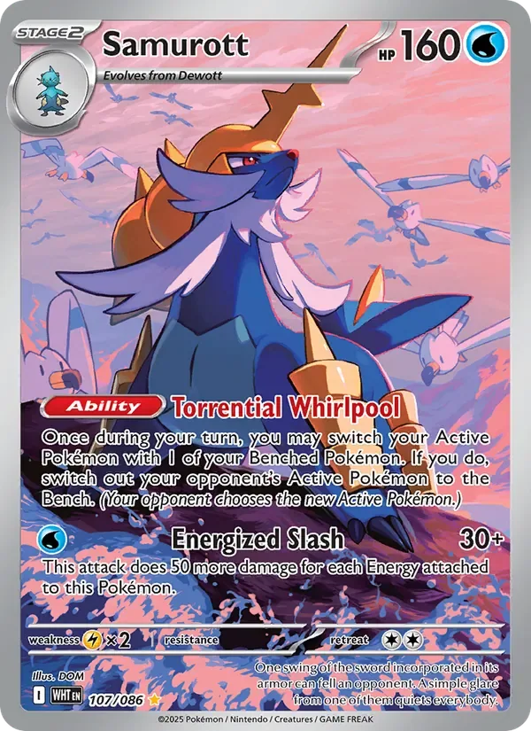 Samurott, White Flare