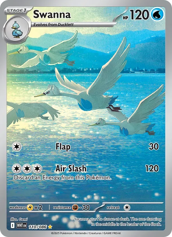 Swanna, White Flare