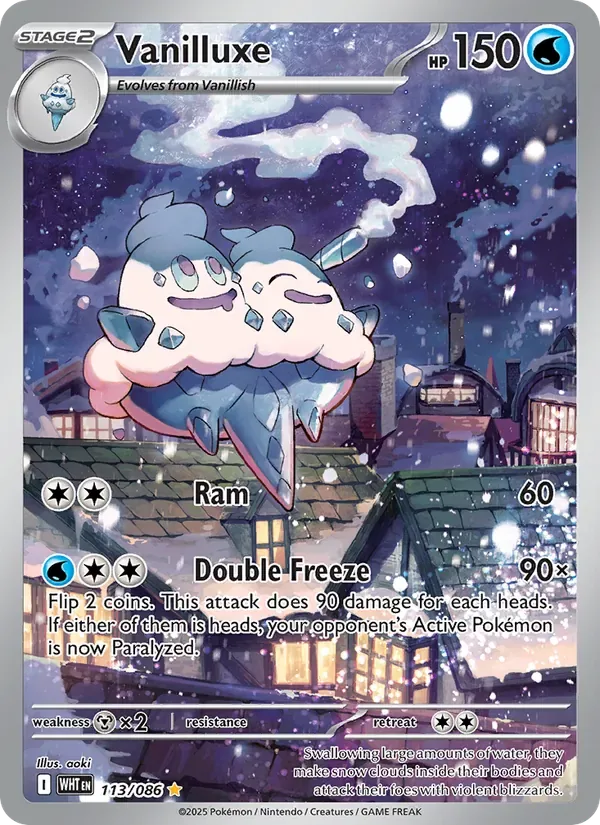 Vanilluxe, White Flare