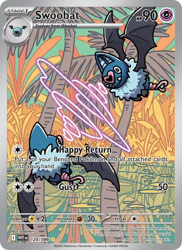 Swoobat, White Flare