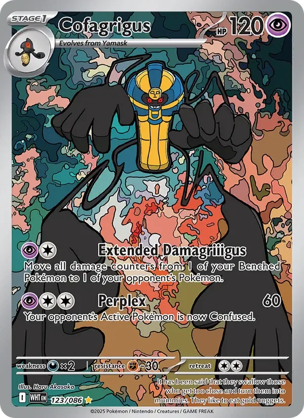 Cofagrigus, White Flare