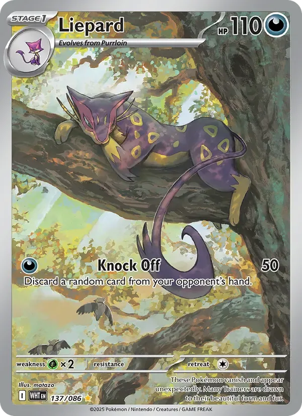 Liepard, White Flare
