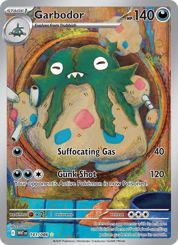 Garbodor, White Flare
