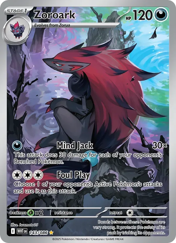Zoroark, White Flare