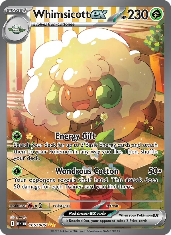 Whimsicott ex, White Flare