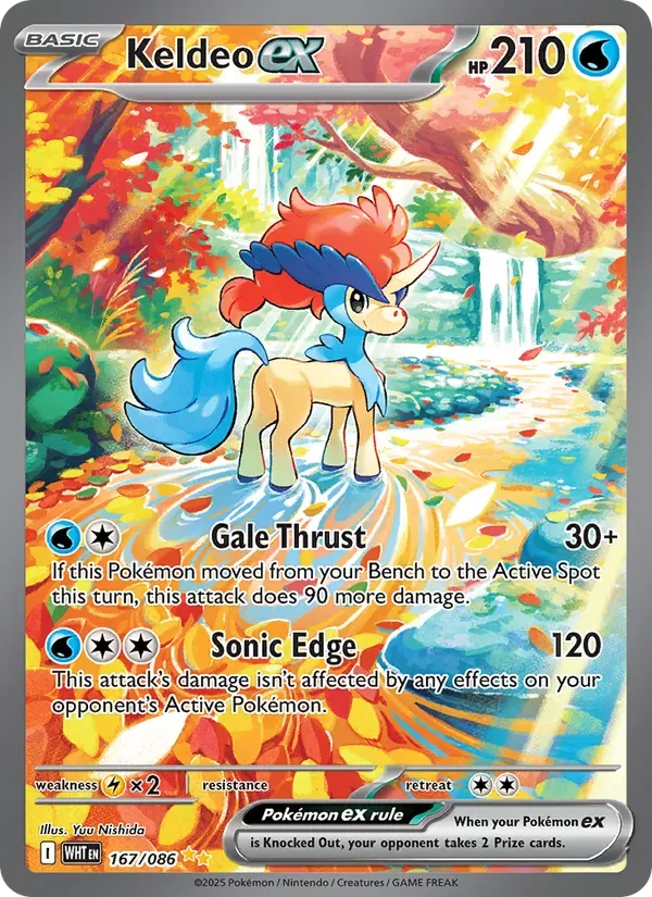 Keldeo ex, White Flare