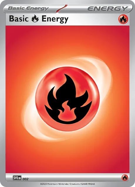 Fire Energy, Scarlet & Violet Energy