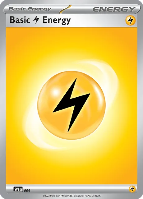 Lightning Energy, Scarlet & Violet Energy
