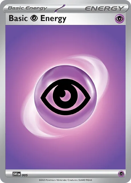 Psychic Energy, Scarlet & Violet Energy