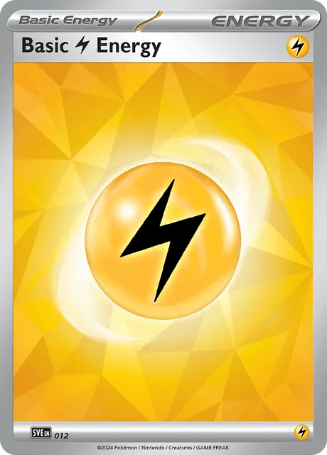 Lightning Energy, Scarlet & Violet Energy