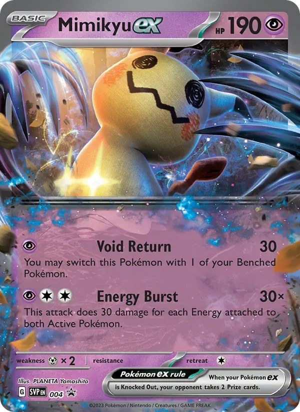 Mimikyu ex, SVP Black Star Promos