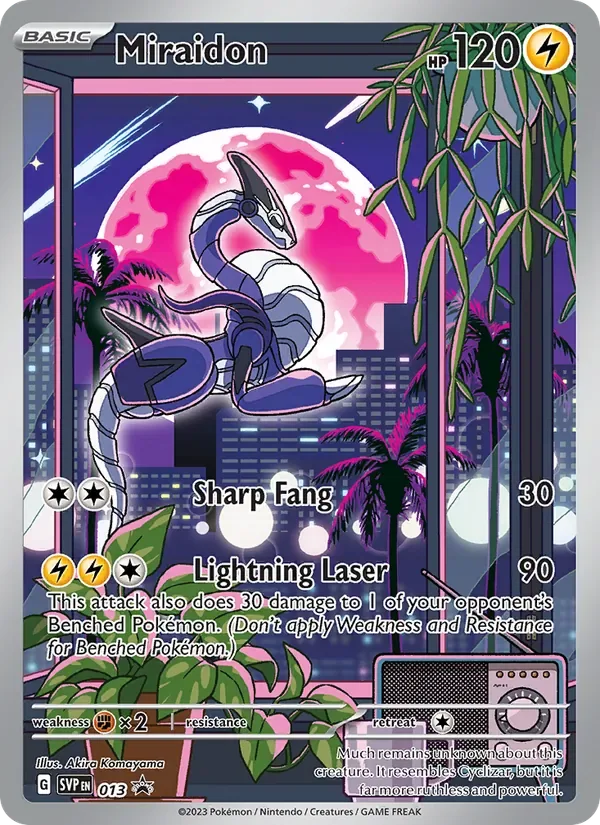 Miraidon, SVP Black Star Promos