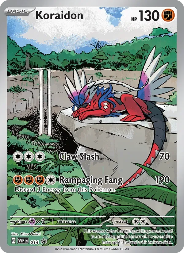 Koraidon, SVP Black Star Promos