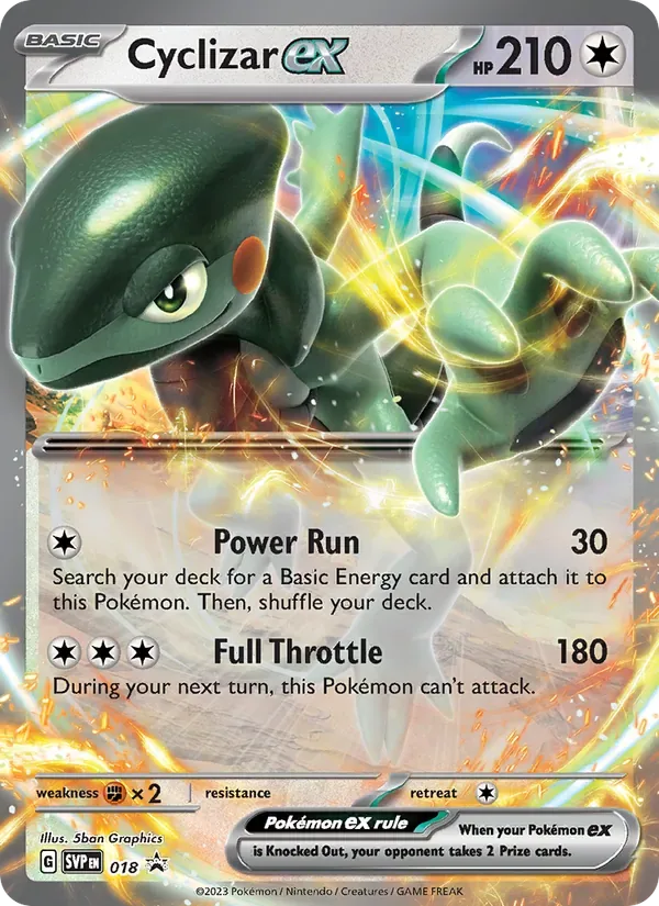 Cyclizar ex, SVP Black Star Promos