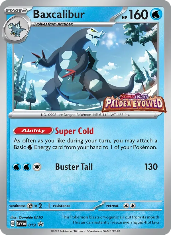 Baxcalibur, SVP Black Star Promos