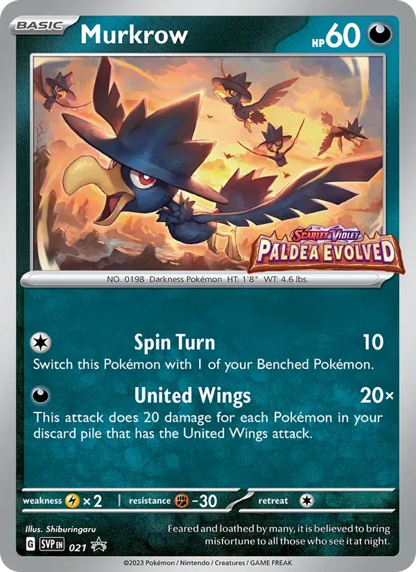 Murkrow, SVP Black Star Promos