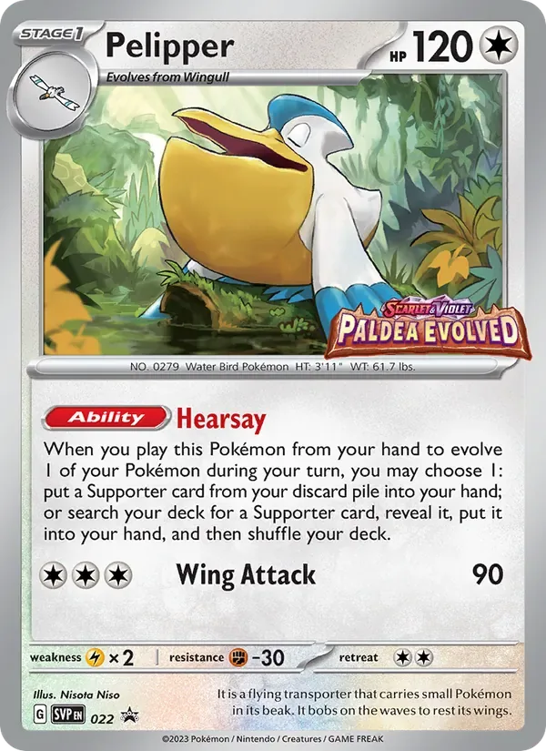 Pelipper, SVP Black Star Promos