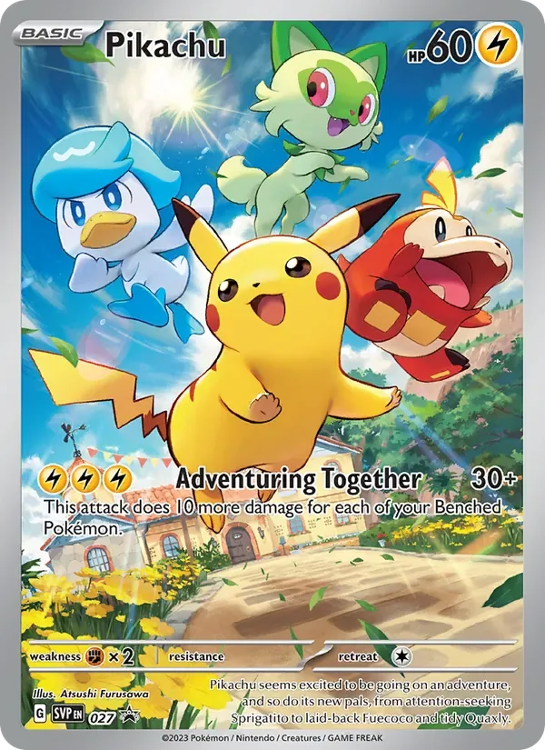 Pikachu, SVP Black Star Promos
