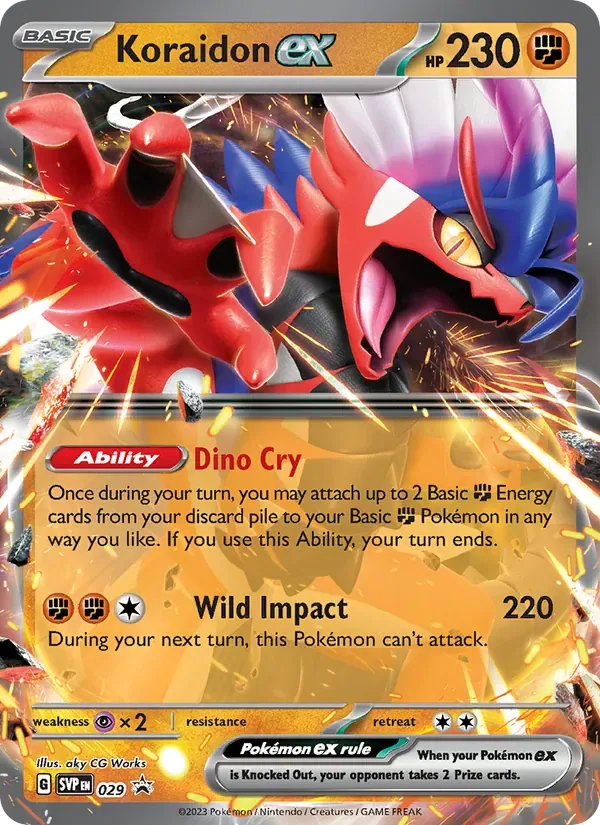 Koraidon ex, SVP Black Star Promos