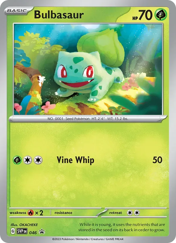 Bulbasaur, SVP Black Star Promos
