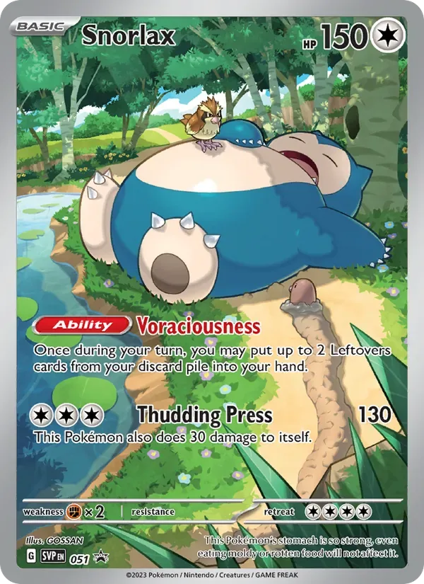 Snorlax, SVP Black Star Promos
