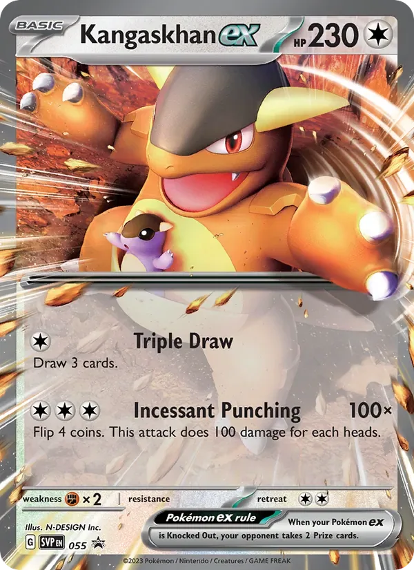 Kangaskhan ex, SVP Black Star Promos