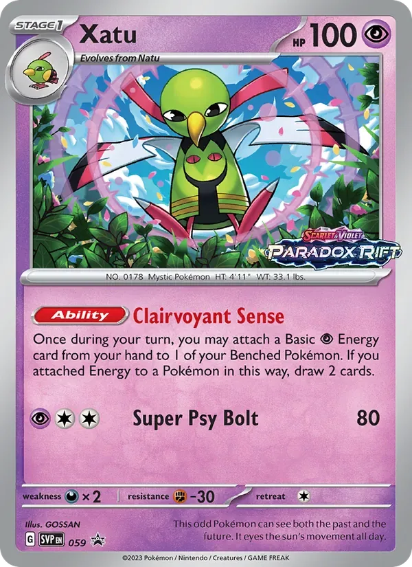 Xatu, SVP Black Star Promos