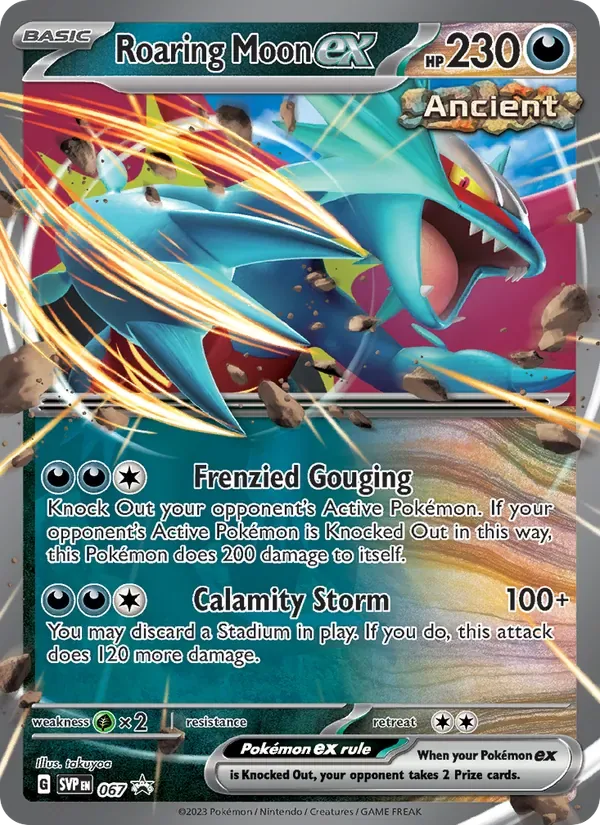 Roaring Moon ex, SVP Black Star Promos