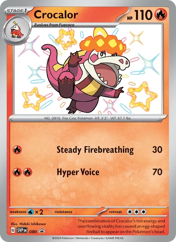 Crocalor, SVP Black Star Promos