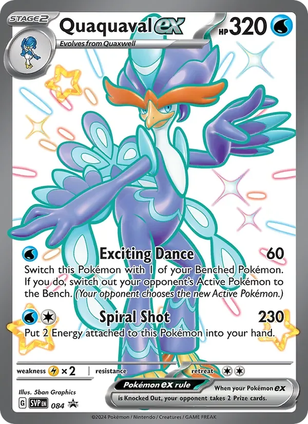 Quaquaval ex, SVP Black Star Promos