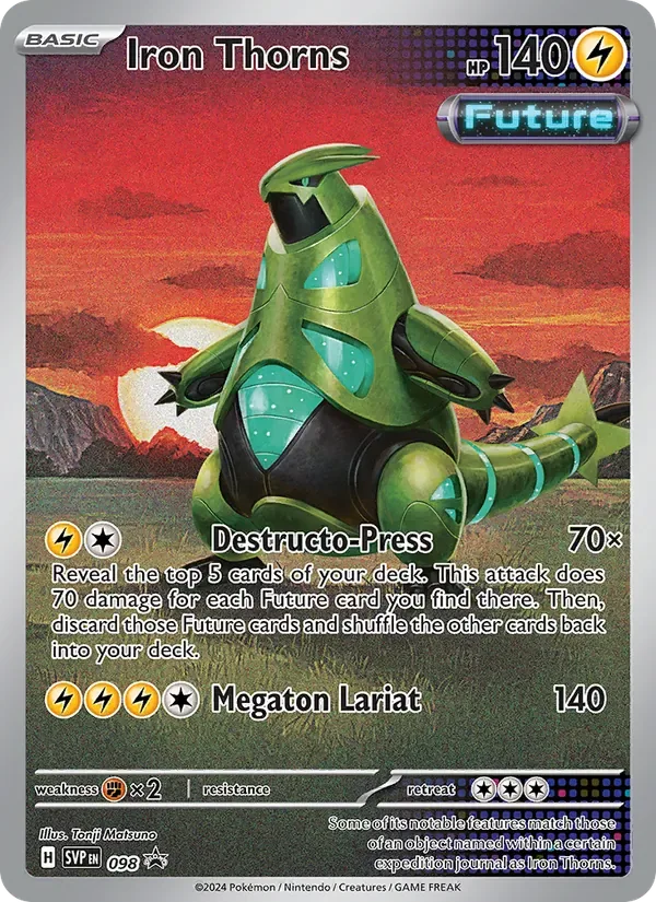 Iron Thorns, SVP Black Star Promos