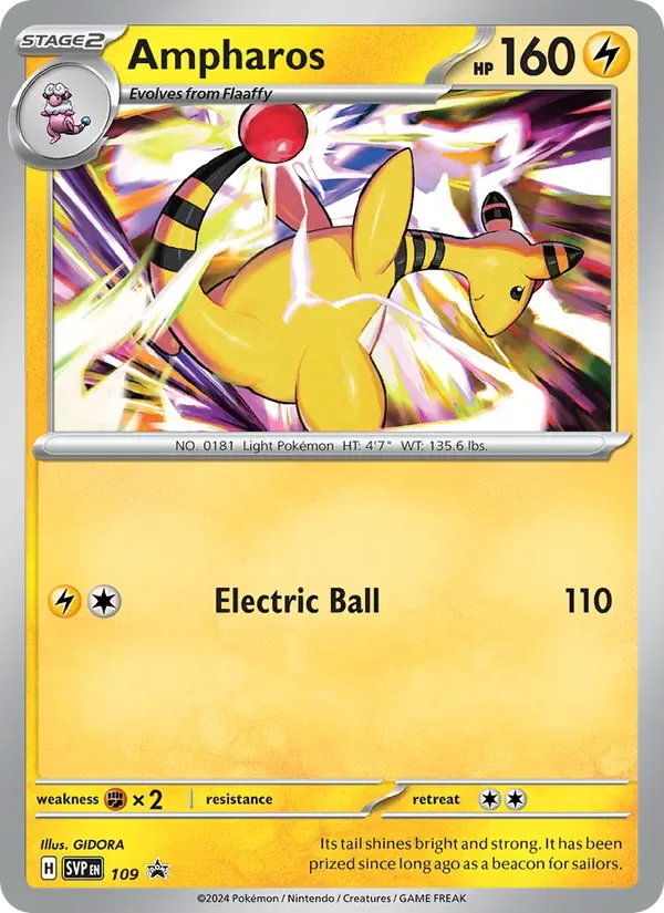 Ampharos, SVP Black Star Promos