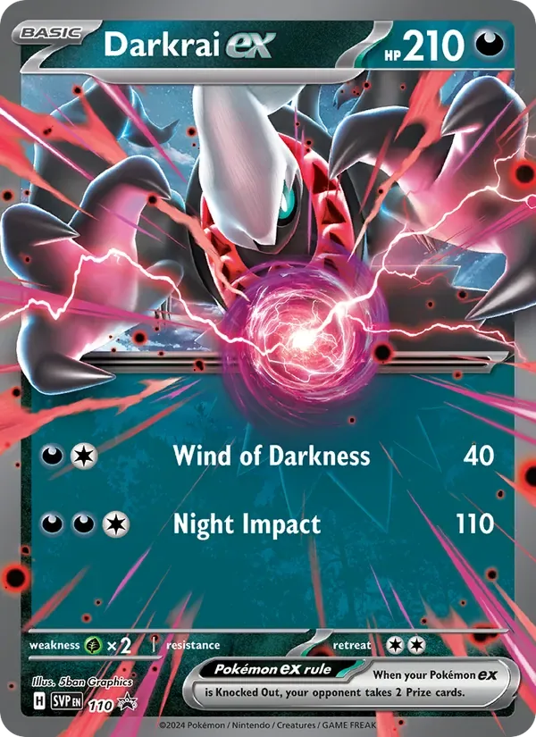 Darkrai ex, SVP Black Star Promos