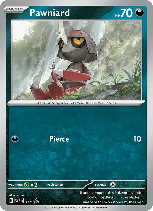 Pawniard, SVP Black Star Promos