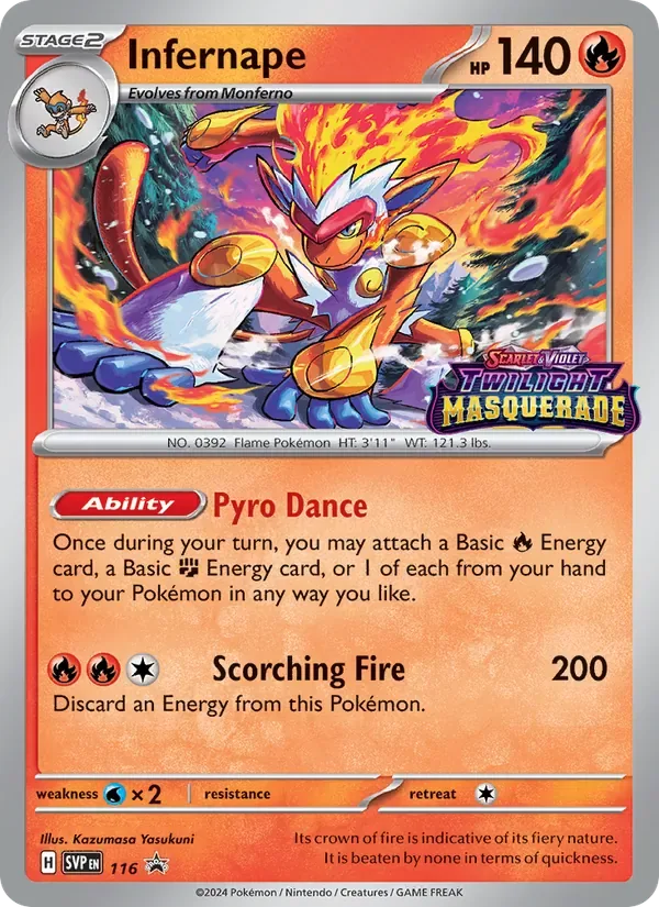 Infernape, SVP Black Star Promos
