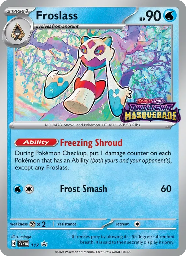 Froslass, SVP Black Star Promos
