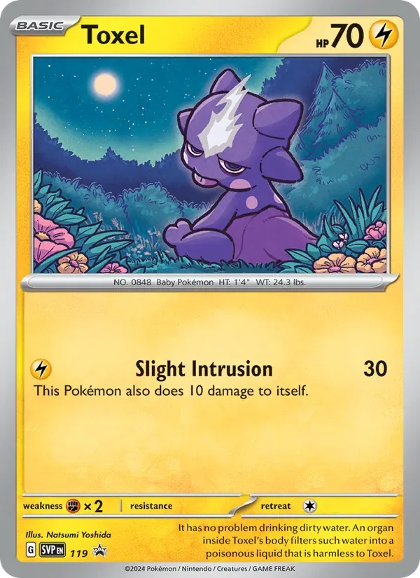 Toxel, SVP Black Star Promos