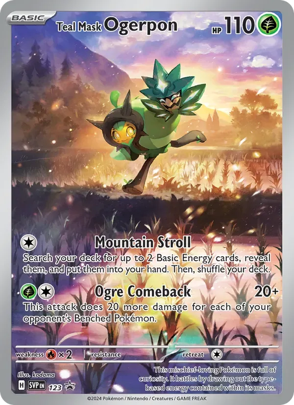 Teal Mask Ogerpon, SVP Black Star Promos
