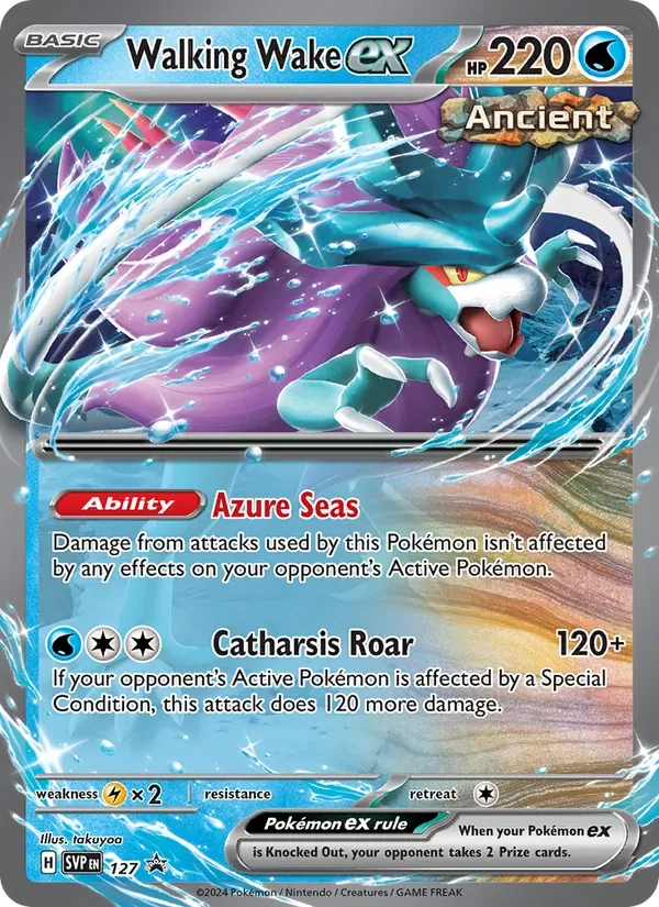 Walking Wake ex, SVP Black Star Promos