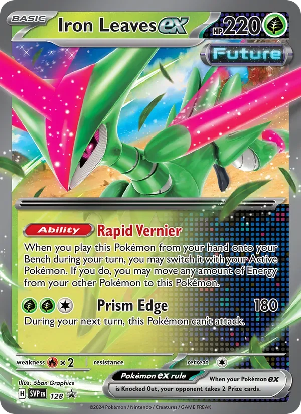 Iron Leaves ex, SVP Black Star Promos