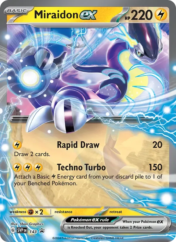 Miraidon ex, SVP Black Star Promos
