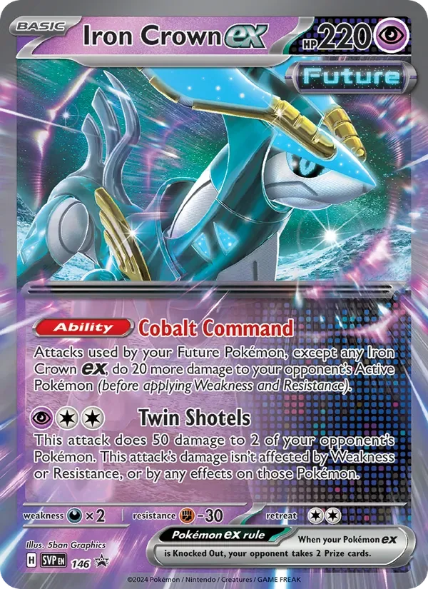 Iron Crown ex, SVP Black Star Promos