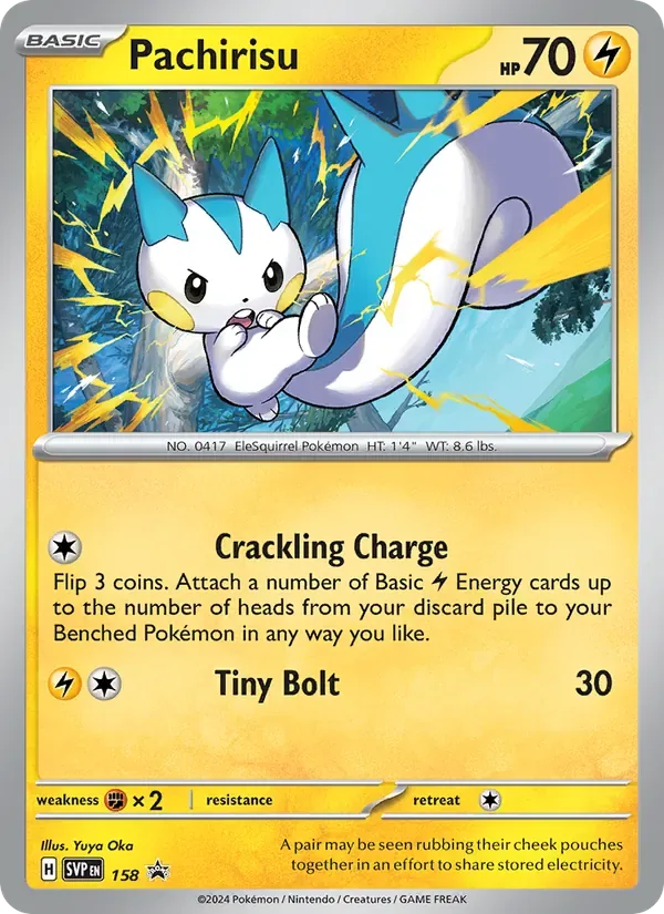 Pachirisu, SVP Black Star Promos