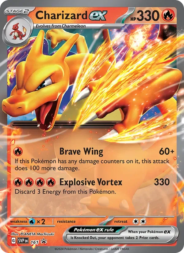 Charizard ex, SVP Black Star Promos