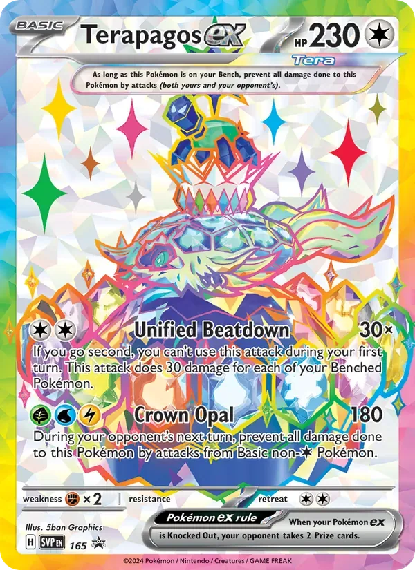 Terapagos ex, SVP Black Star Promos
