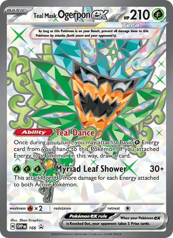 Teal Mask Ogerpon ex, SVP Black Star Promos