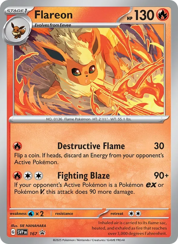 Flareon, SVP Black Star Promos