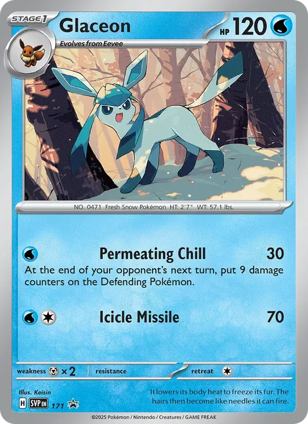 Glaceon, SVP Black Star Promos